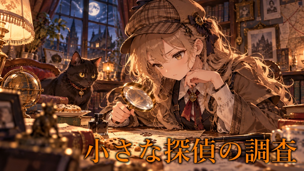 【フリーBGM】小さな探偵が謎を追う、かわいくて不思議なBGM「小さな探偵の調査」【コミカル/ミステリー/探索】