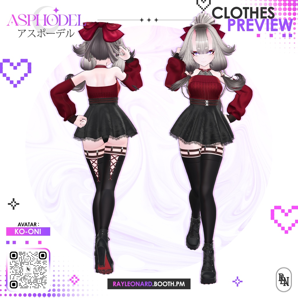 Ko-Oni Asphodel - 天狐ノ鬼娘・【アスフォーデル】