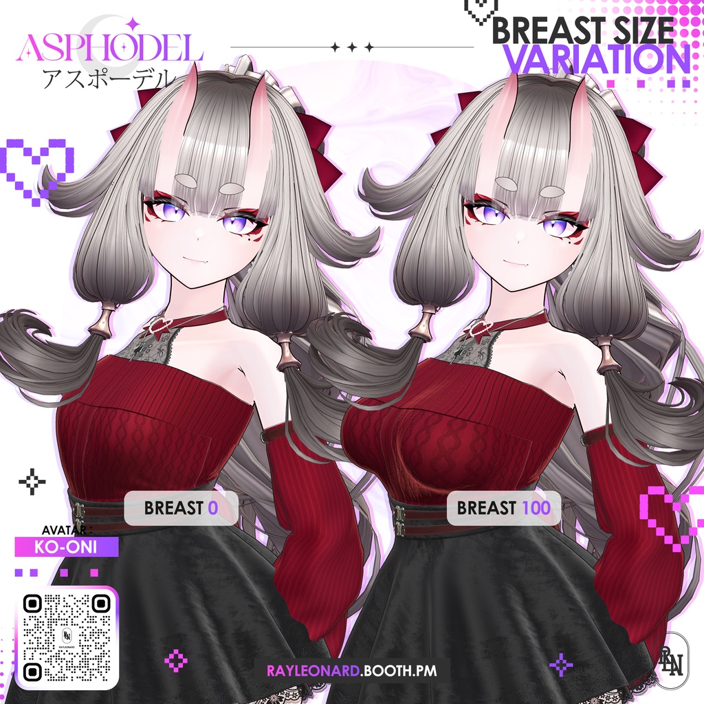 Ko-Oni Asphodel - 天狐ノ鬼娘・【アスフォーデル】