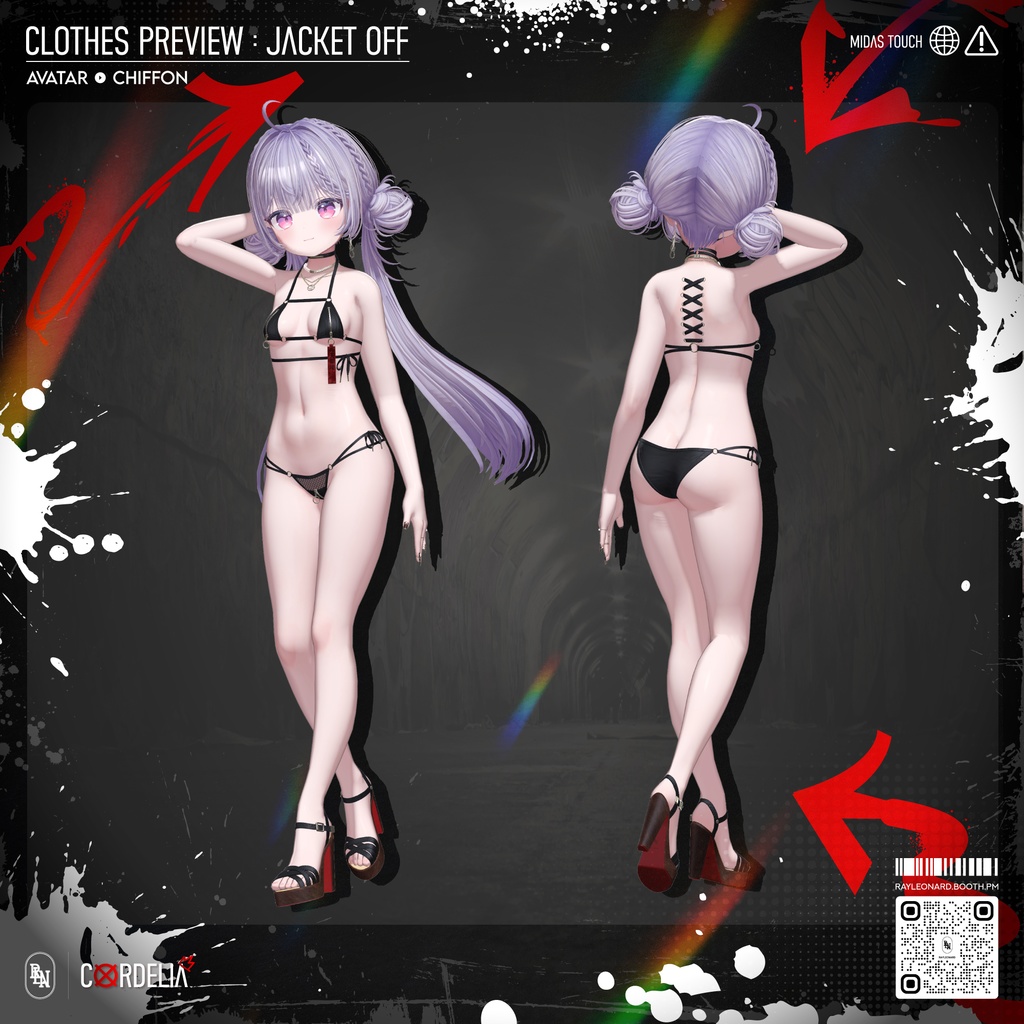 Chiffon Cordelia - シフォン・【- コーデリア】