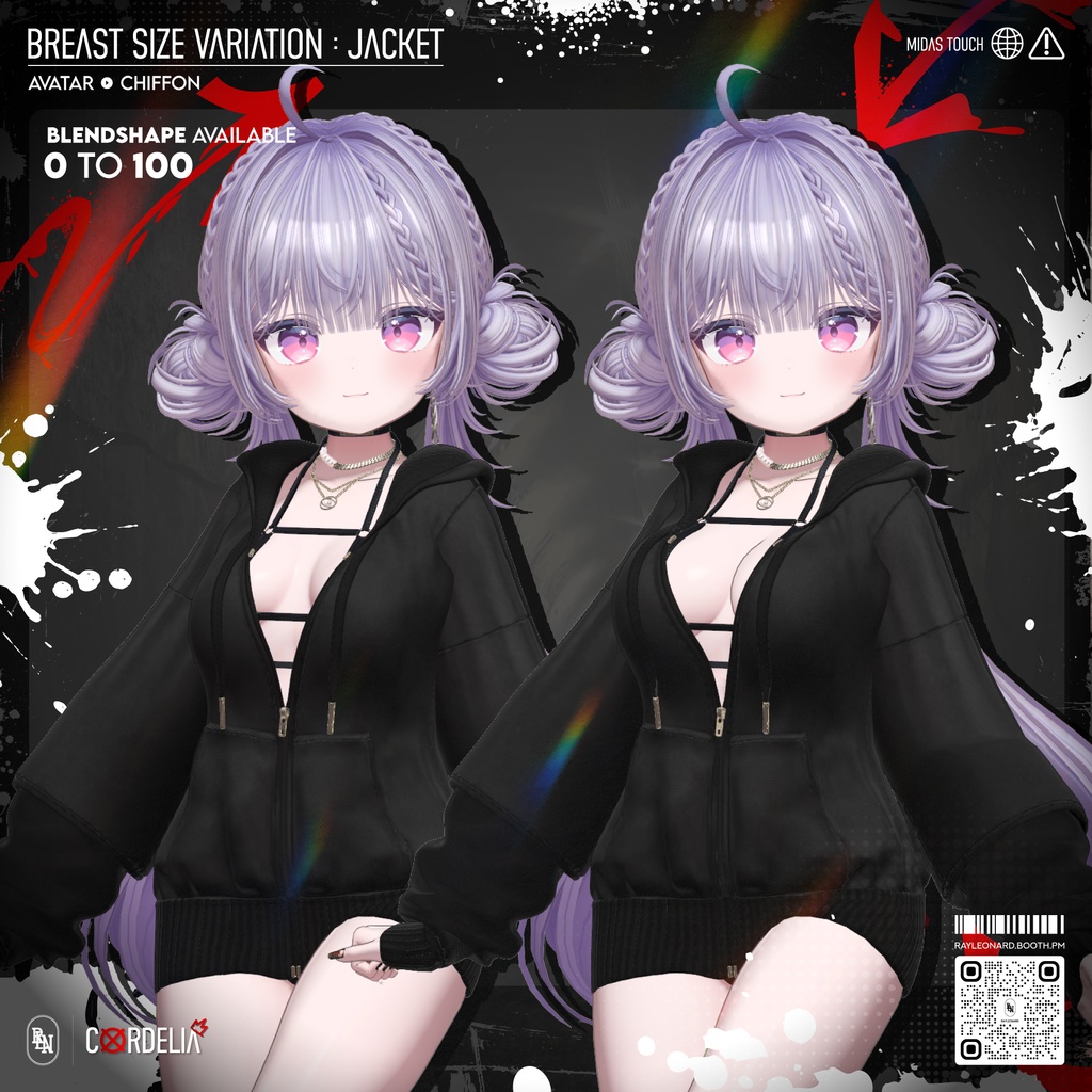 Chiffon Cordelia - シフォン・【- コーデリア】