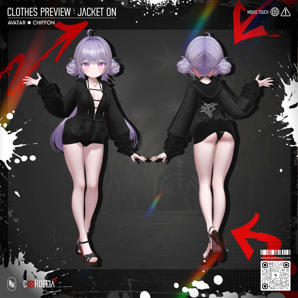 Chiffon Cordelia - シフォン・【- コーデリア】