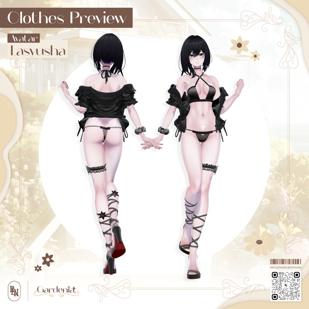 Lasyusha Gardenia - ラシューシャ・【ガーデニア】