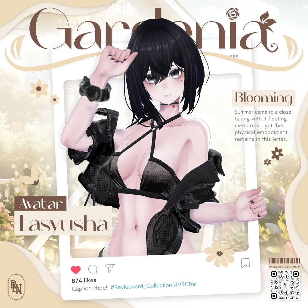 Lasyusha Gardenia - ラシューシャ・【ガーデニア】