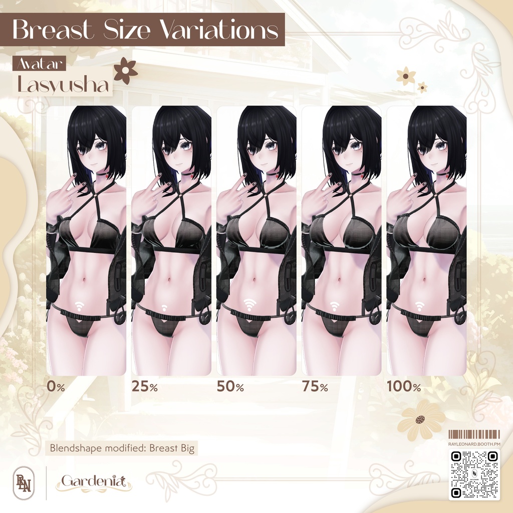 Lasyusha Gardenia - ラシューシャ・【ガーデニア】