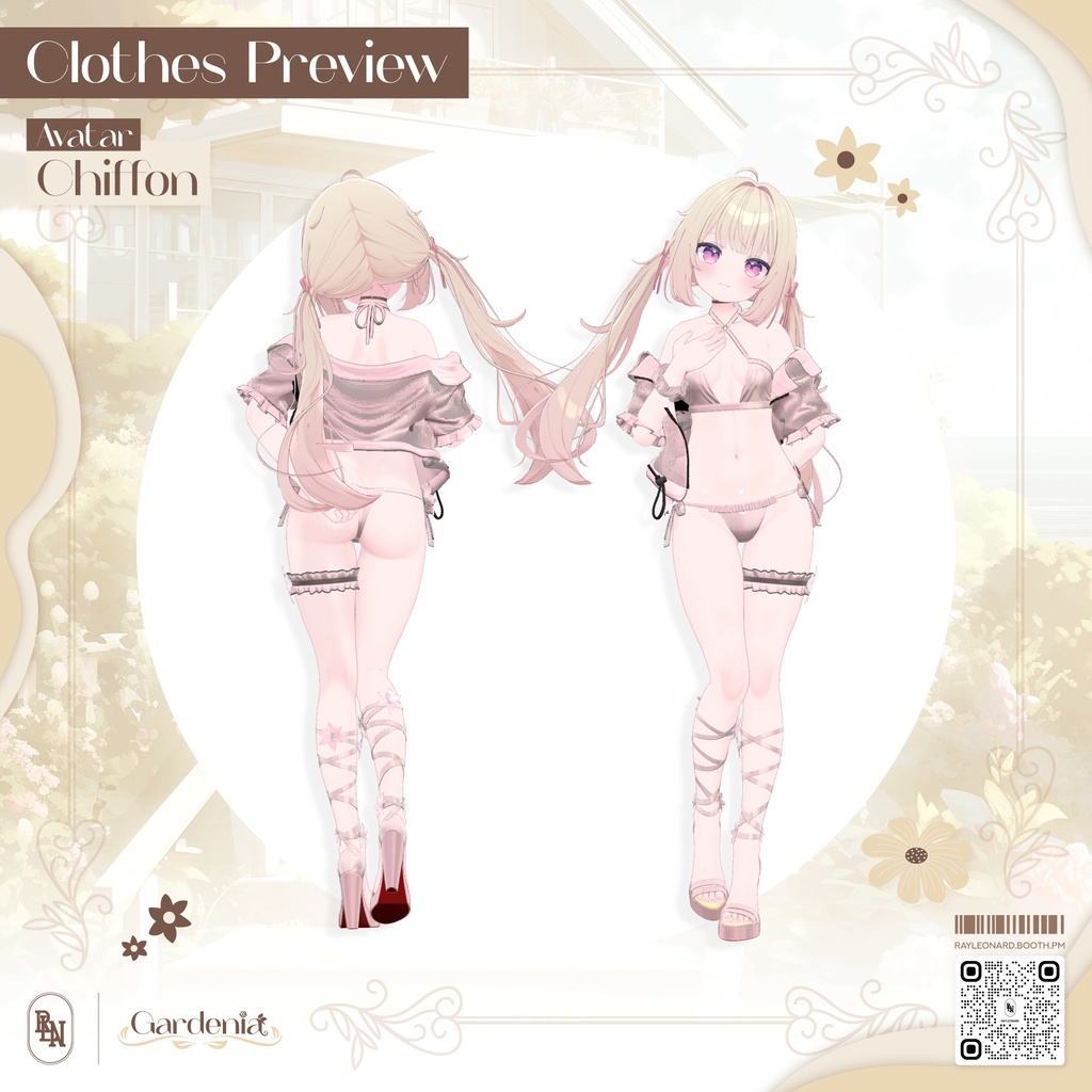 Chiffon Gardenia - シフォン・【ガーデニア】