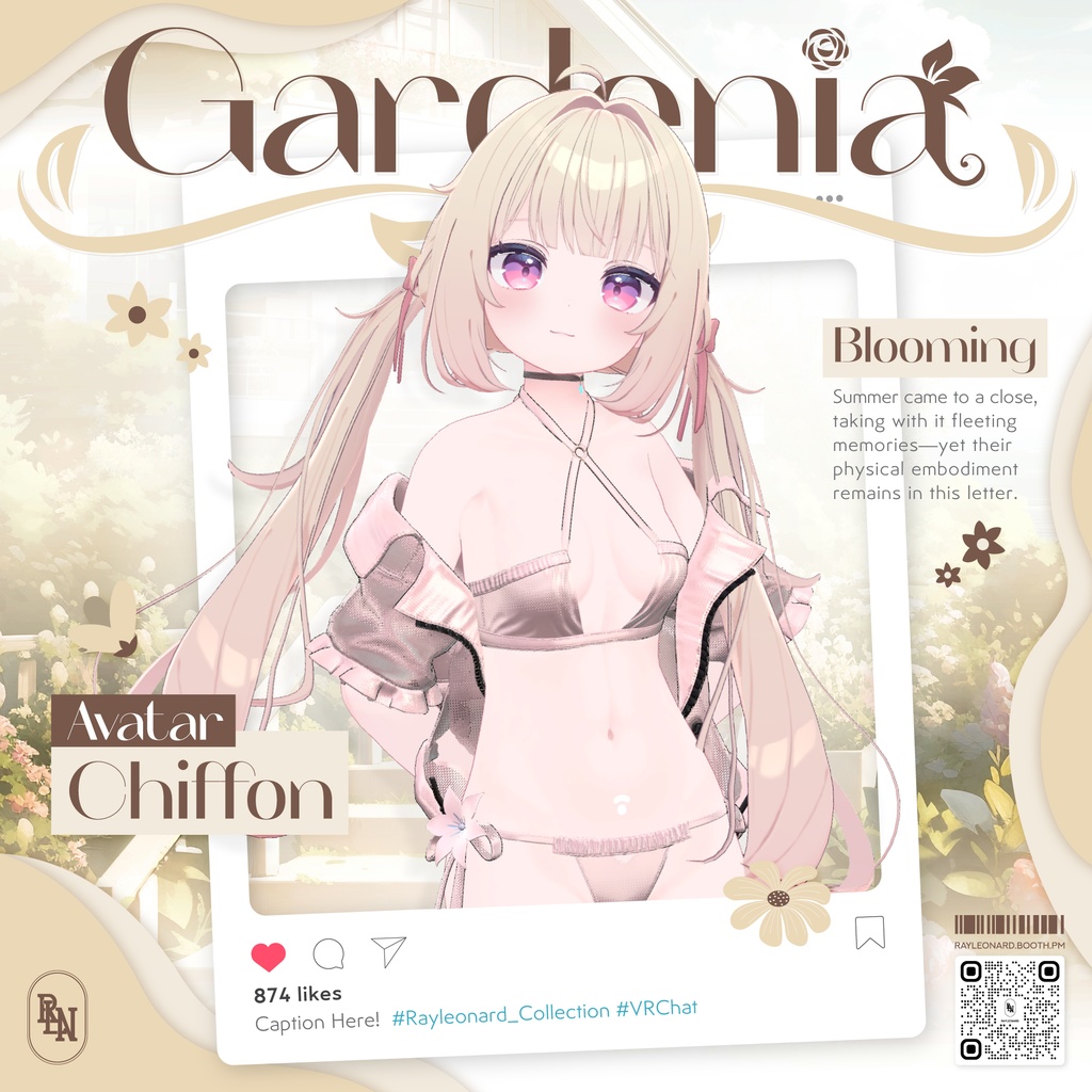 Chiffon Gardenia - シフォン・【ガーデニア】