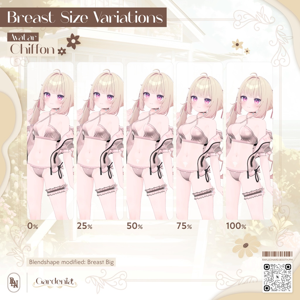 Chiffon Gardenia - シフォン・【ガーデニア】