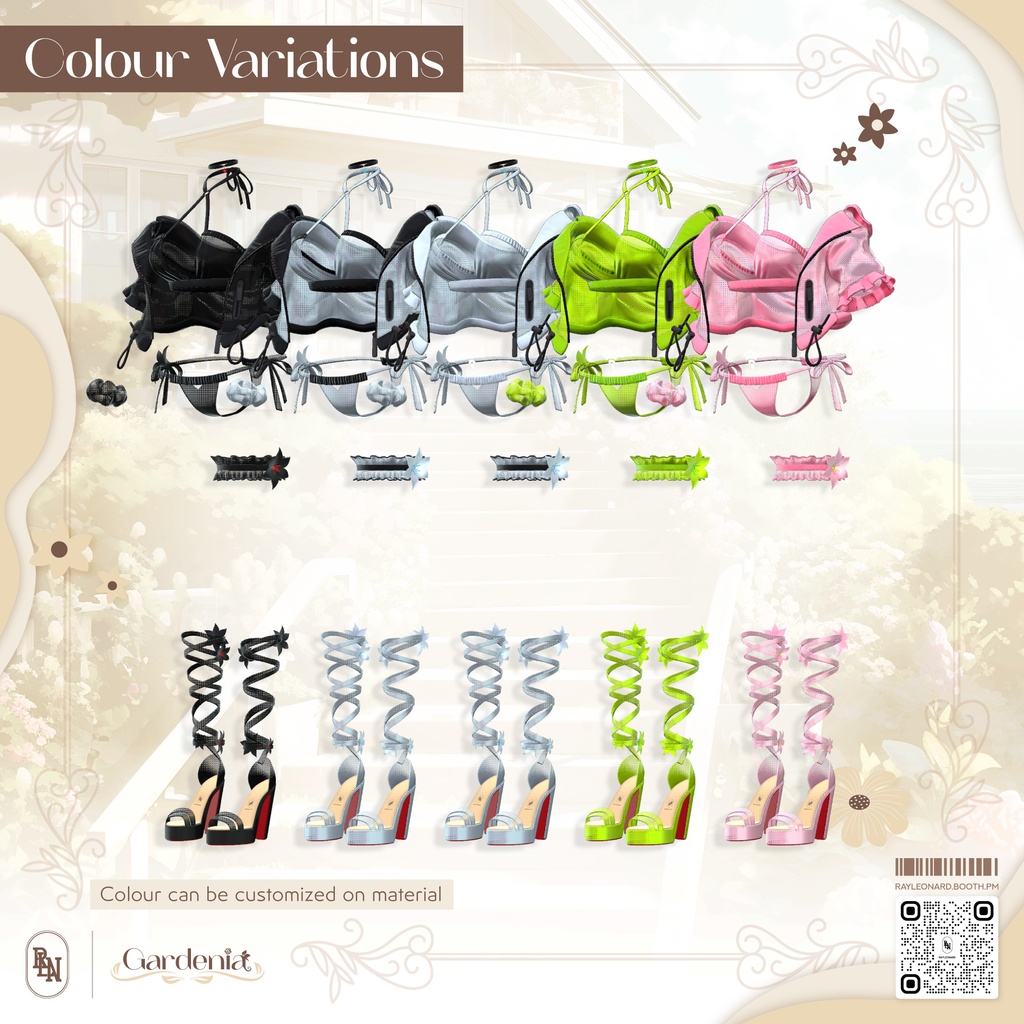 Chocolat Gardenia - シフォン・【ガーデニア】