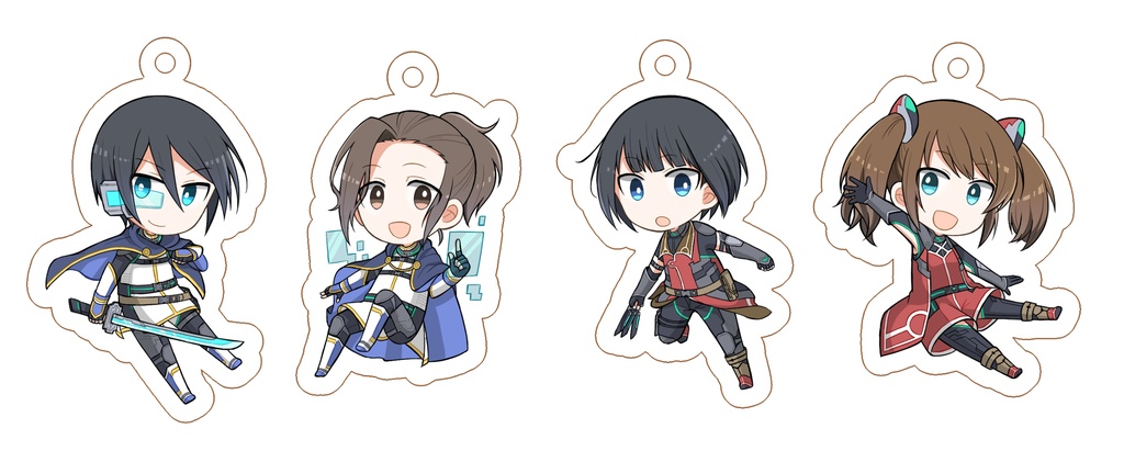 スペプラモチーフアクリルストラップ