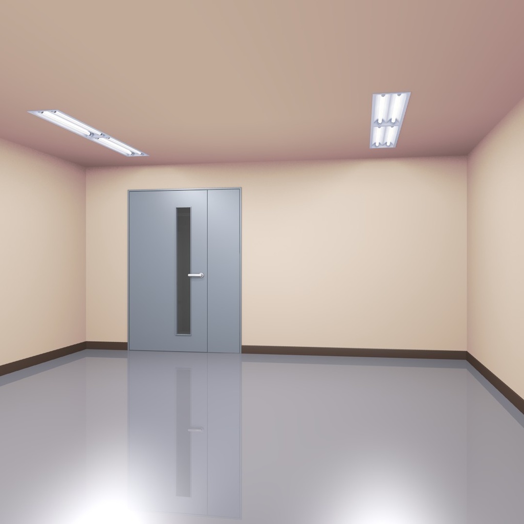 【3Dモデル】オフィスの空き部屋1(blender2.79)