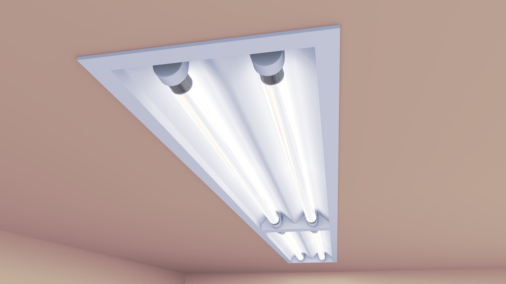 【3Dモデル】オフィスの空き部屋1(blender2.79)