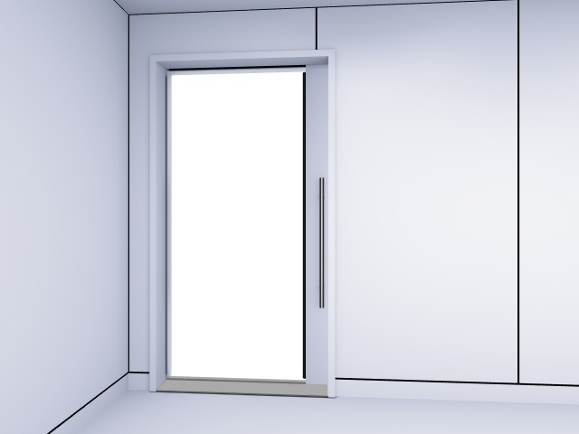 【MMD】白い壁の部屋1【MMDステージ】