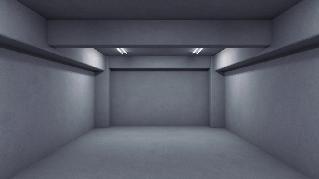 【MMD】地下室2【MMDステージ】