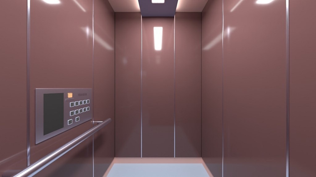 【3Dモデル】エレベーター(blender4.00・Cycleレンダー)
