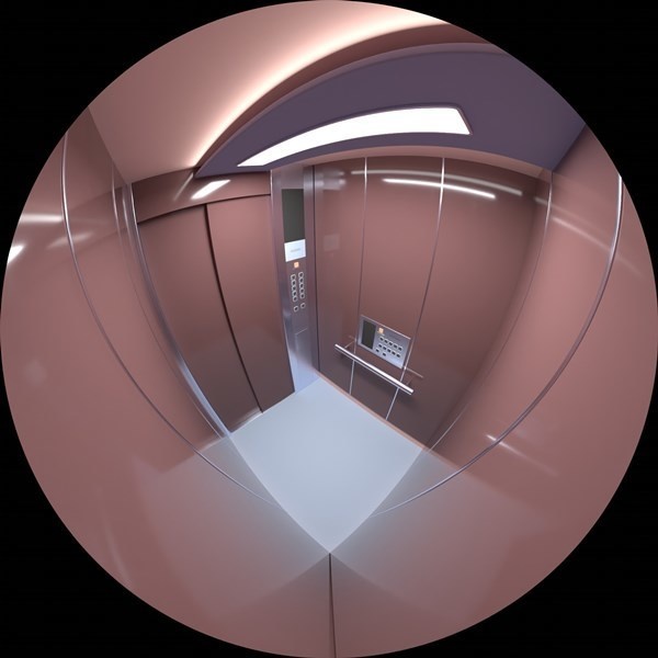 【3Dモデル】エレベーター(blender4.00・Cycleレンダー)