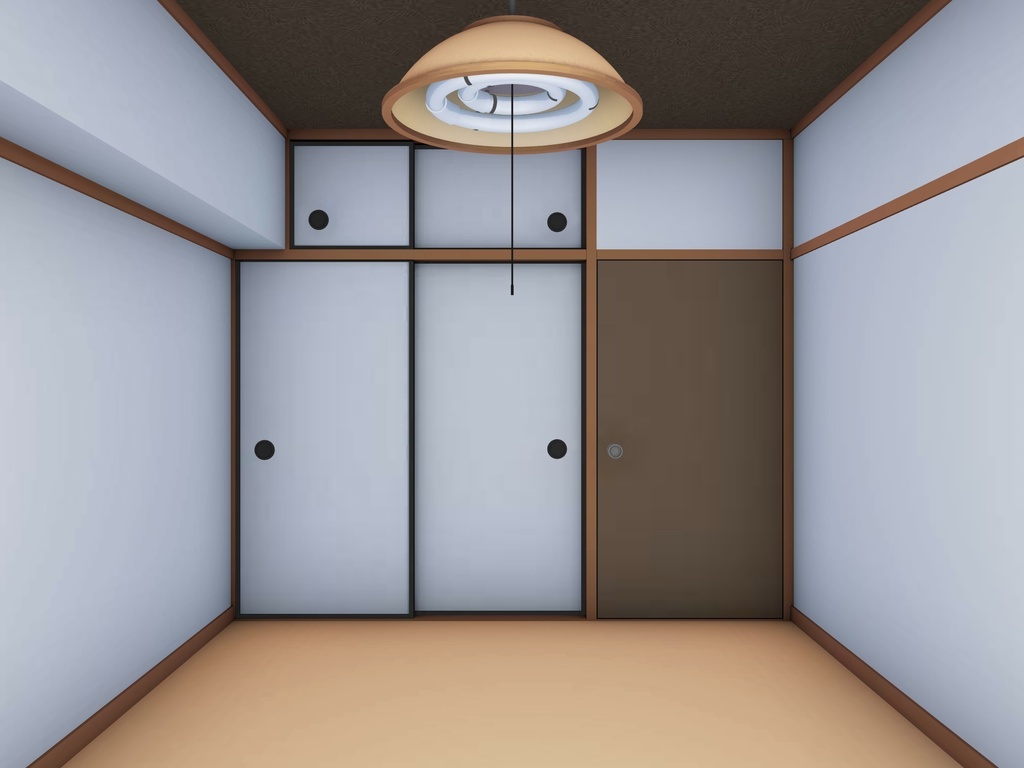 【MMD】和室A【MMDステージ】