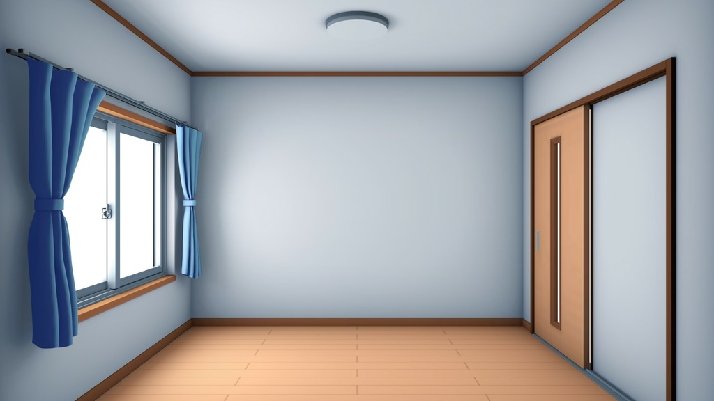 【MMD】洋室1【MMDステージ】