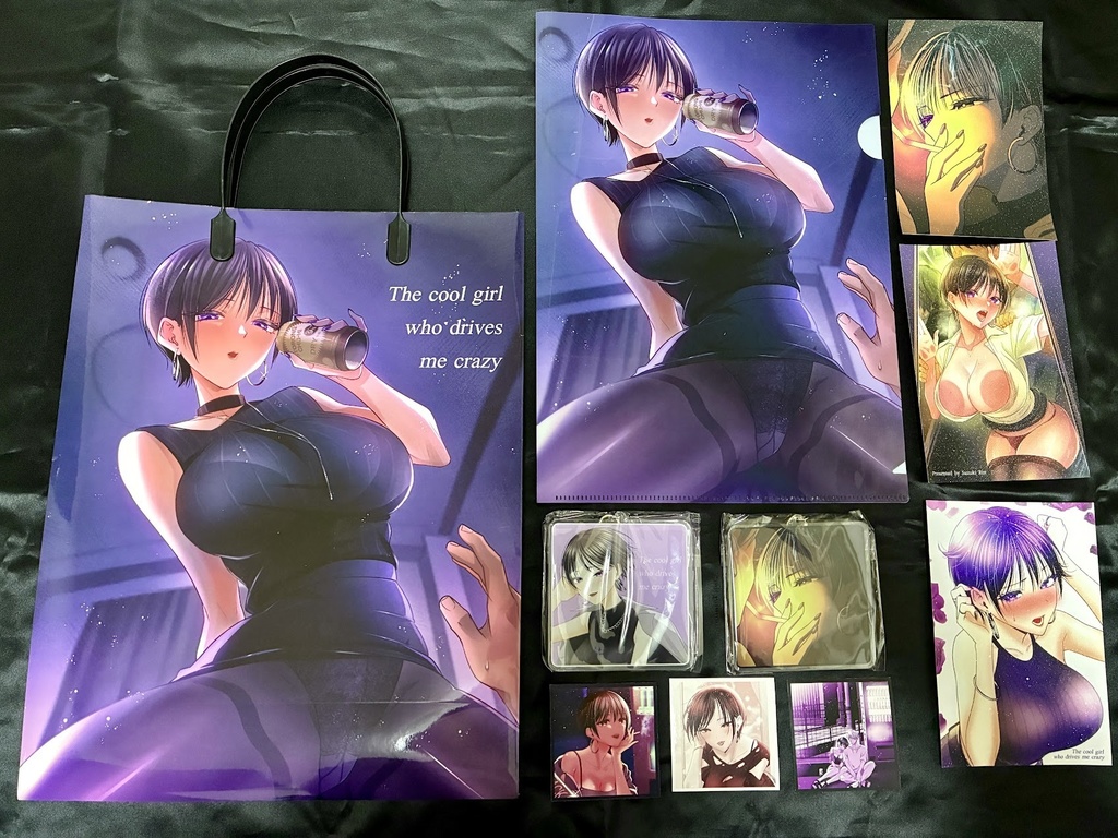 C107以前のお姉さんのグッズ詰め合わせ（紙袋付き）