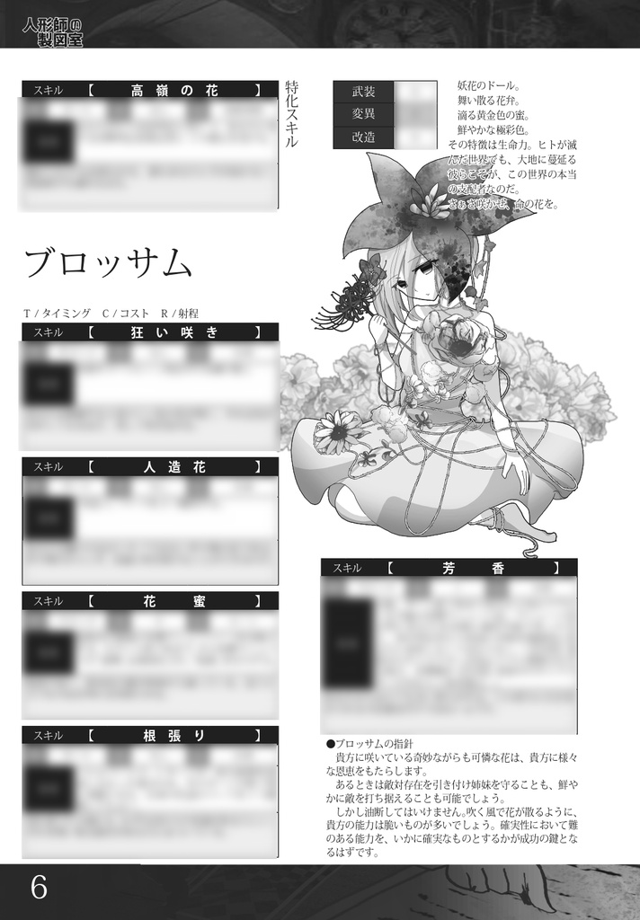 【ネクロニカ】「人形師の製図室-完全記録-」オリジナルマニューバ&クラス&シナリオ集【2026ゲムマ春頒布作品】データ版