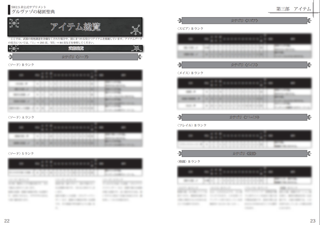 【ソードワールド2.5】「グルヴァゾの秘匿聖典」罠&ダンジョンデータ集【ソドワファンフェス頒布作品】データ版【SPLL:E111107】