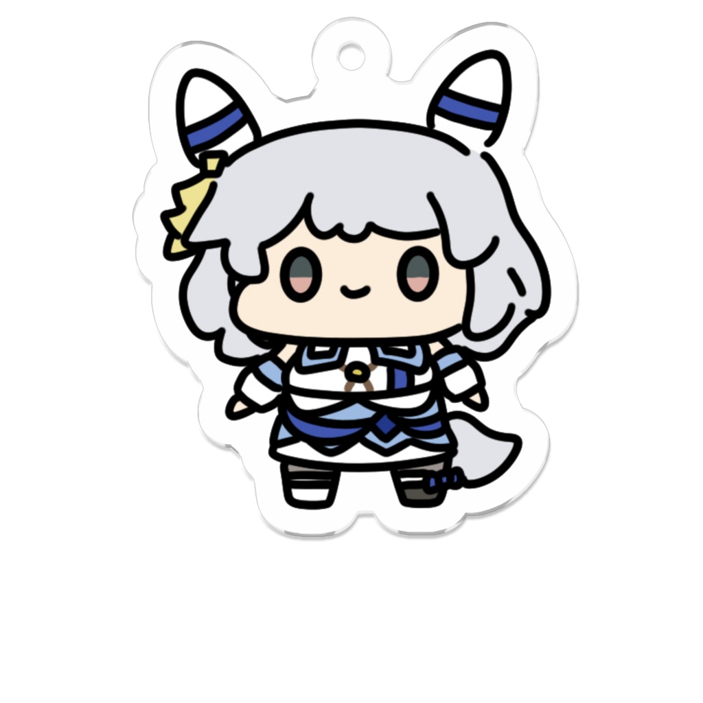 【非公式】ウマ娘‐ヒシミラクル‐アクリルキーホルダー