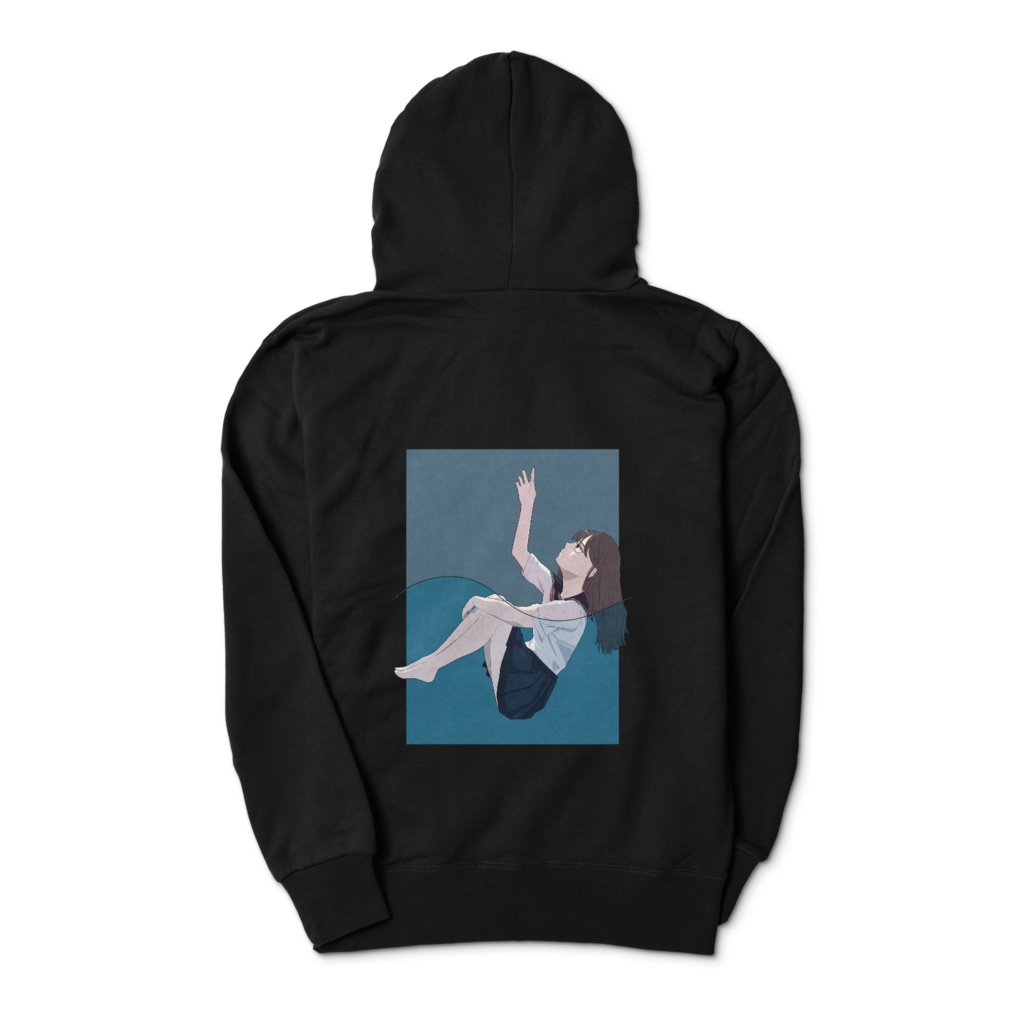 ぽろパーカー(バックプリント)