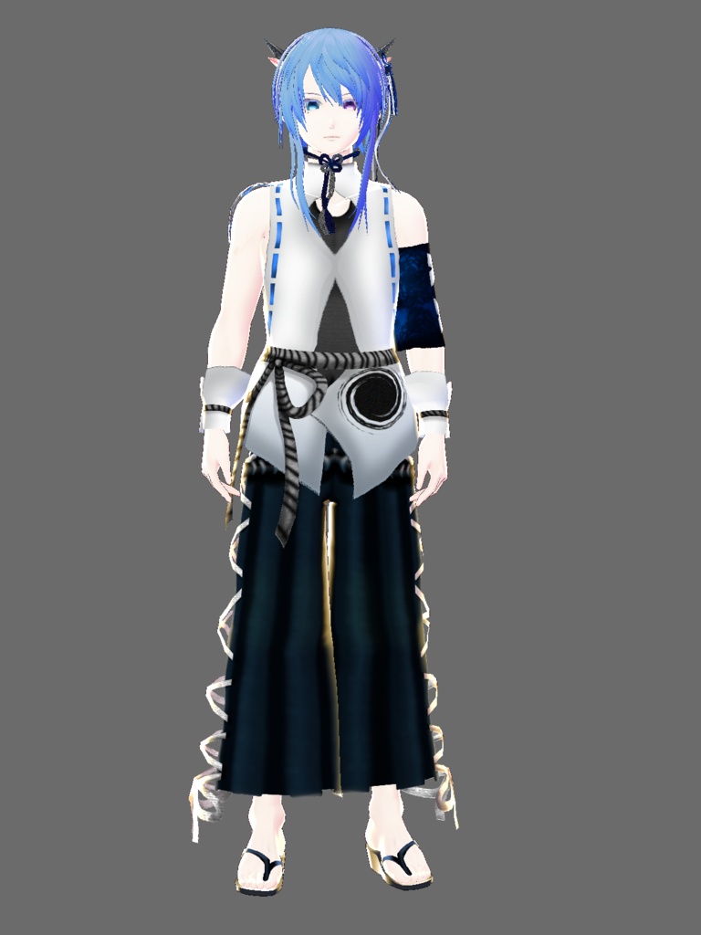 3Ⅾモデル あおおおおいおに(兄)