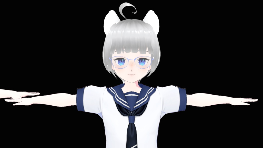 しょたみみがくえん【VRMmodel　無料/free】 - teoteome - 2/8