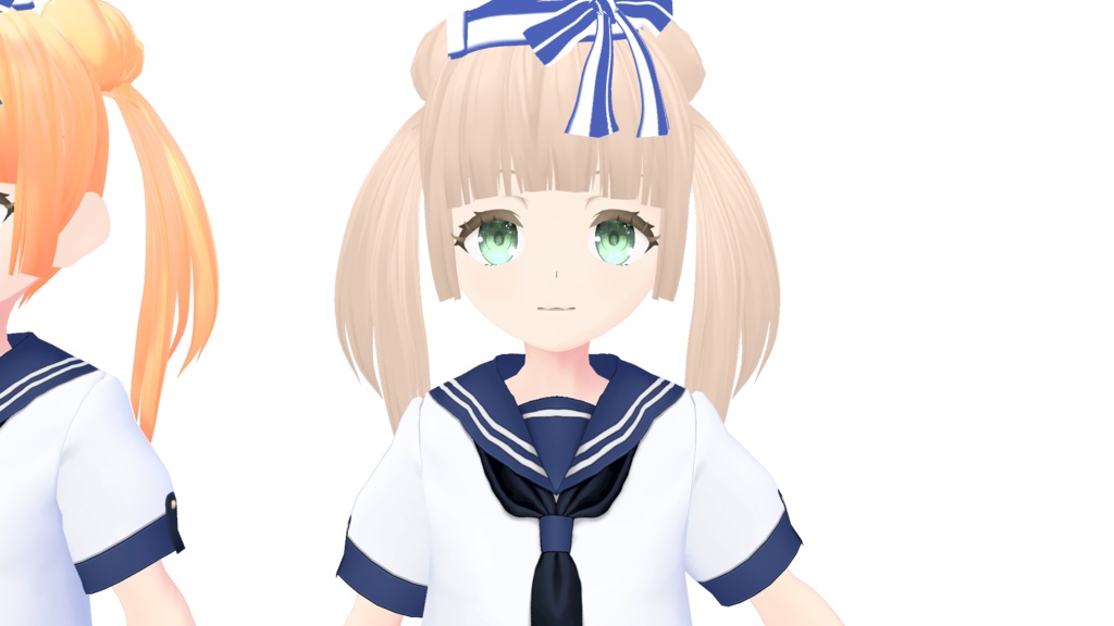 |VRM形式【幼少~メイド】7種|VRM3Dモデル free 3Ⅾmodel