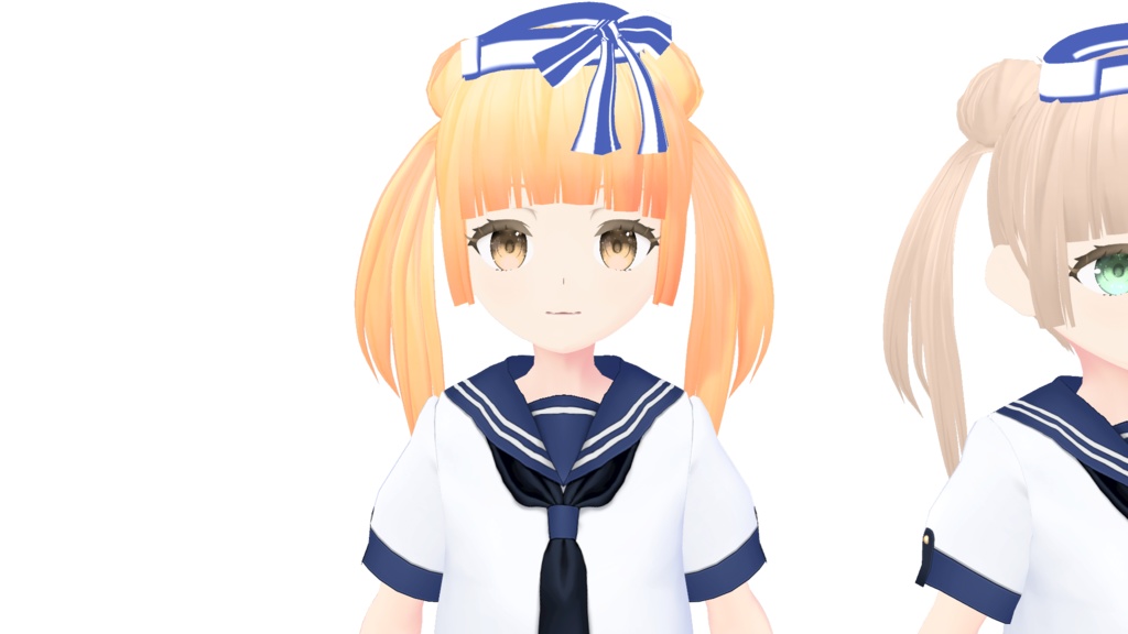 |VRM形式【幼少~メイド】7種|VRM3Dモデル free 3Ⅾmodel