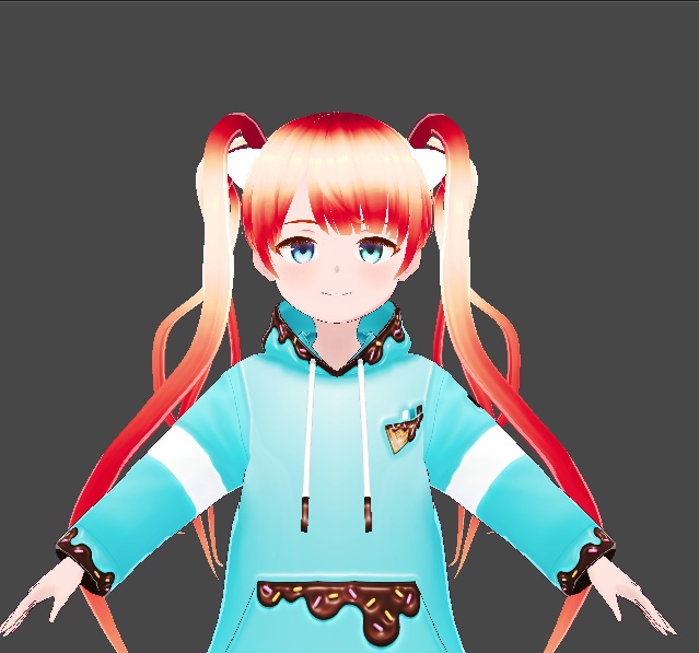 太陽の妖精　にんげんになりたい　VRM3Ｄmodel
