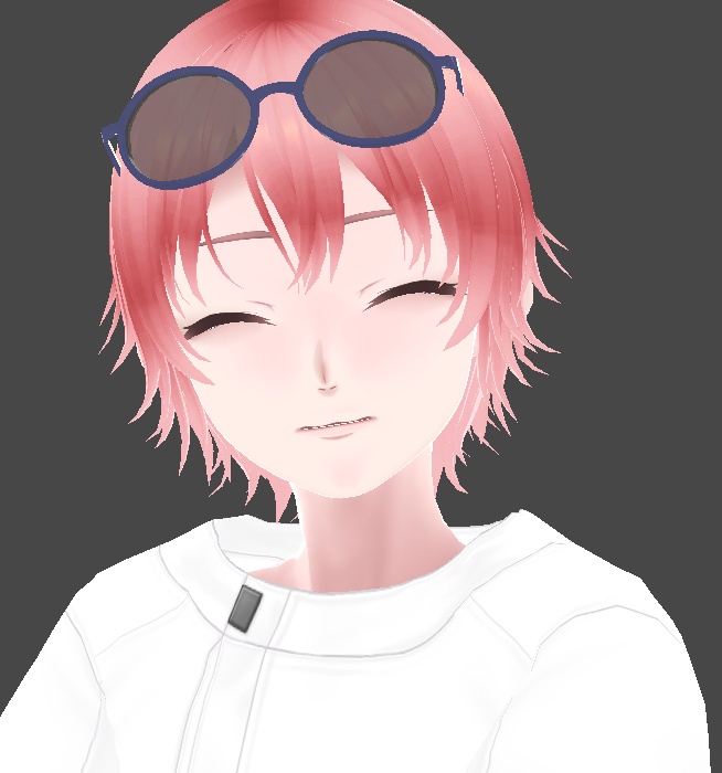 サングラス系キャラ 3種類【VRM形式】