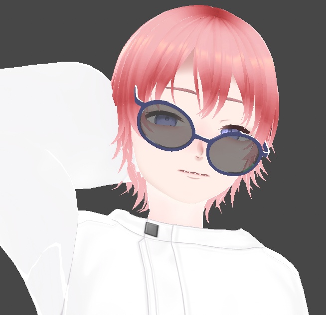 サングラス系キャラ 3種類【VRM形式】