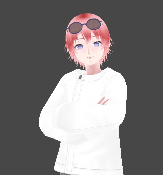 サングラス系キャラ 3種類【VRM形式】