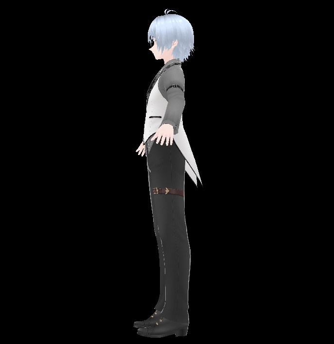 ノーア君青年モデル 3Ⅾ・VRM形式【free/無料】