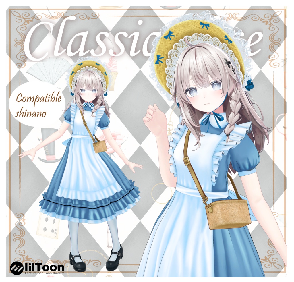 クラシックアリス(衣装3Dモデル)