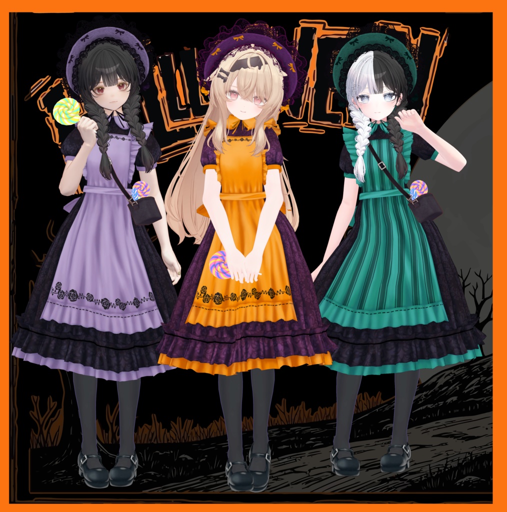 クラシックアリス(衣装3Dモデル)