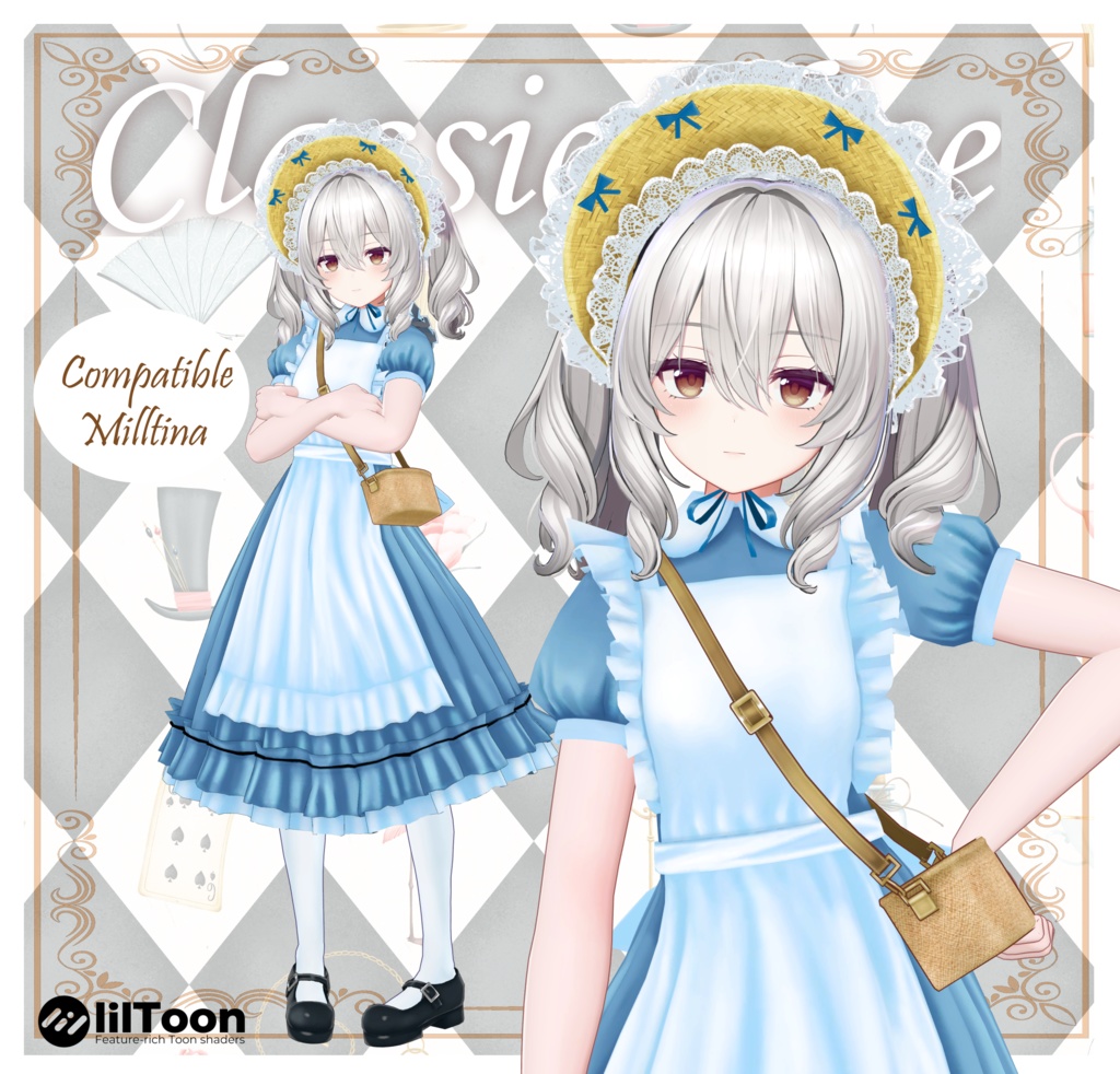 クラシックアリス(衣装3Dモデル)