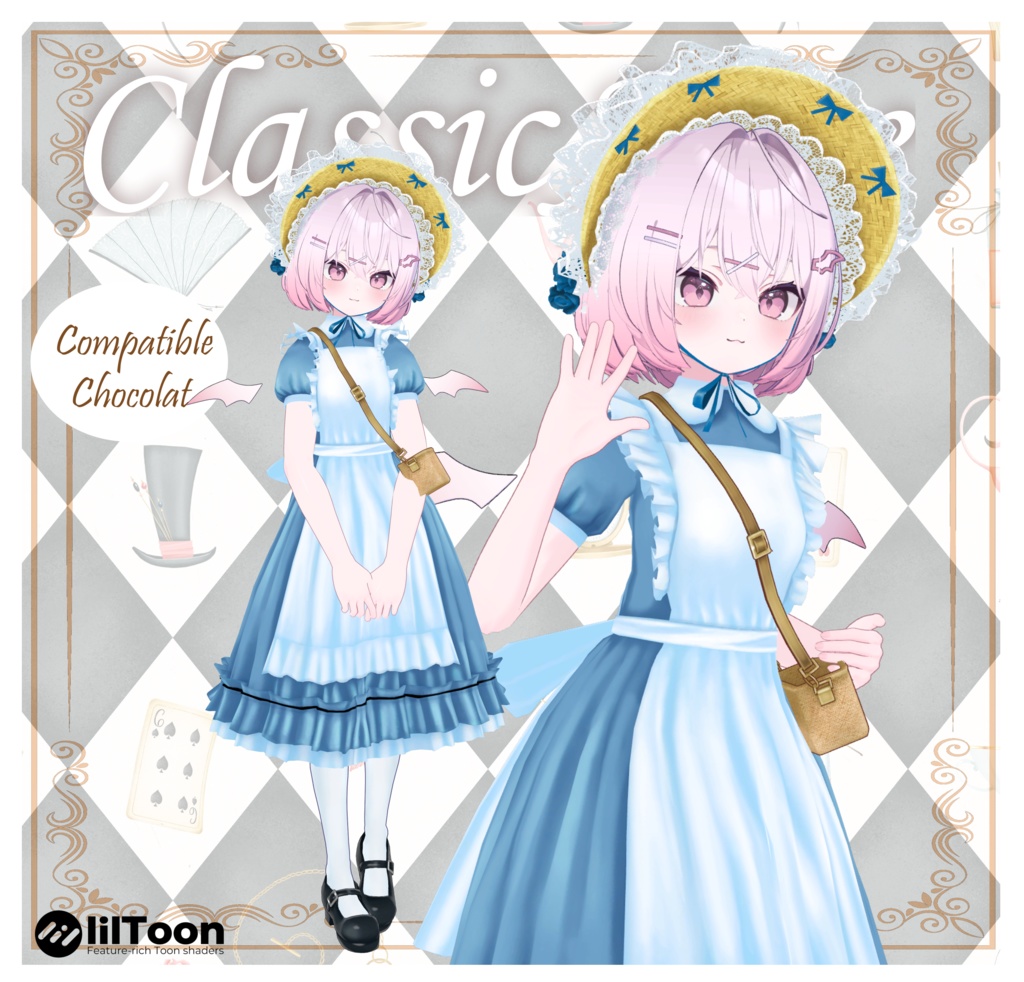 クラシックアリス(衣装3Dモデル)