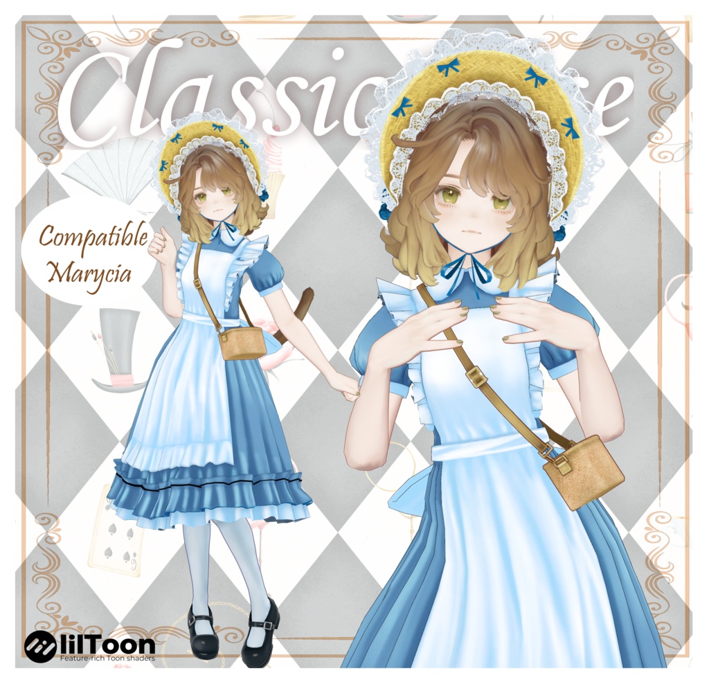 クラシックアリス(衣装3Dモデル)