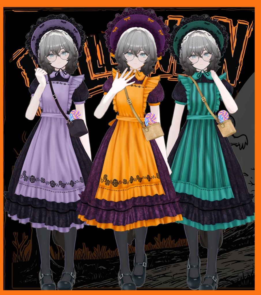 クラシックアリス(衣装3Dモデル)