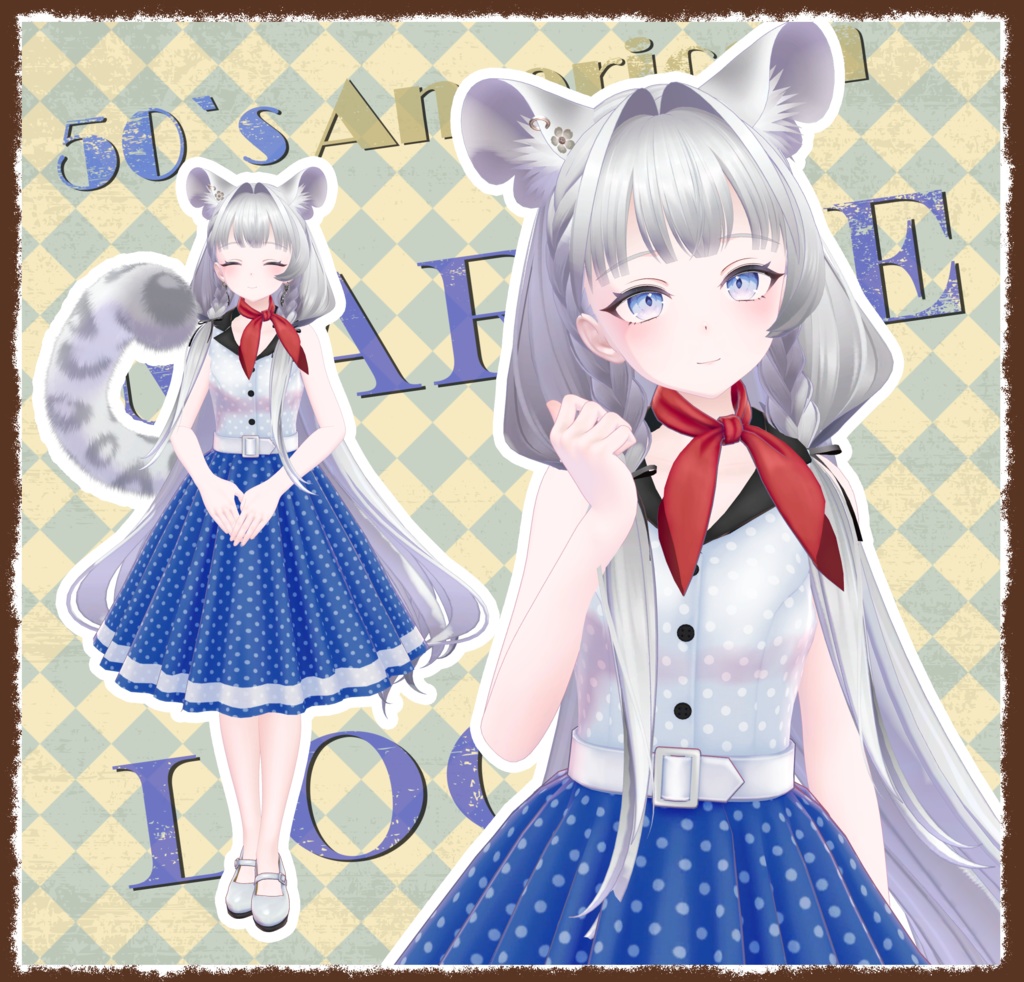 レトロワンピース