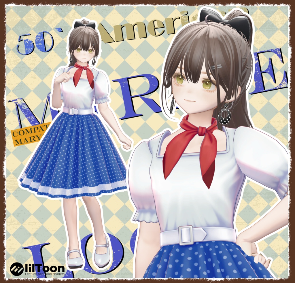 レトロワンピース