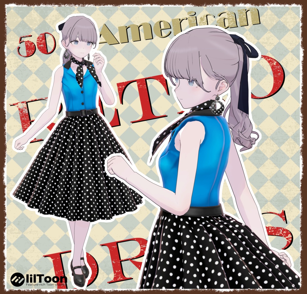 レトロワンピース