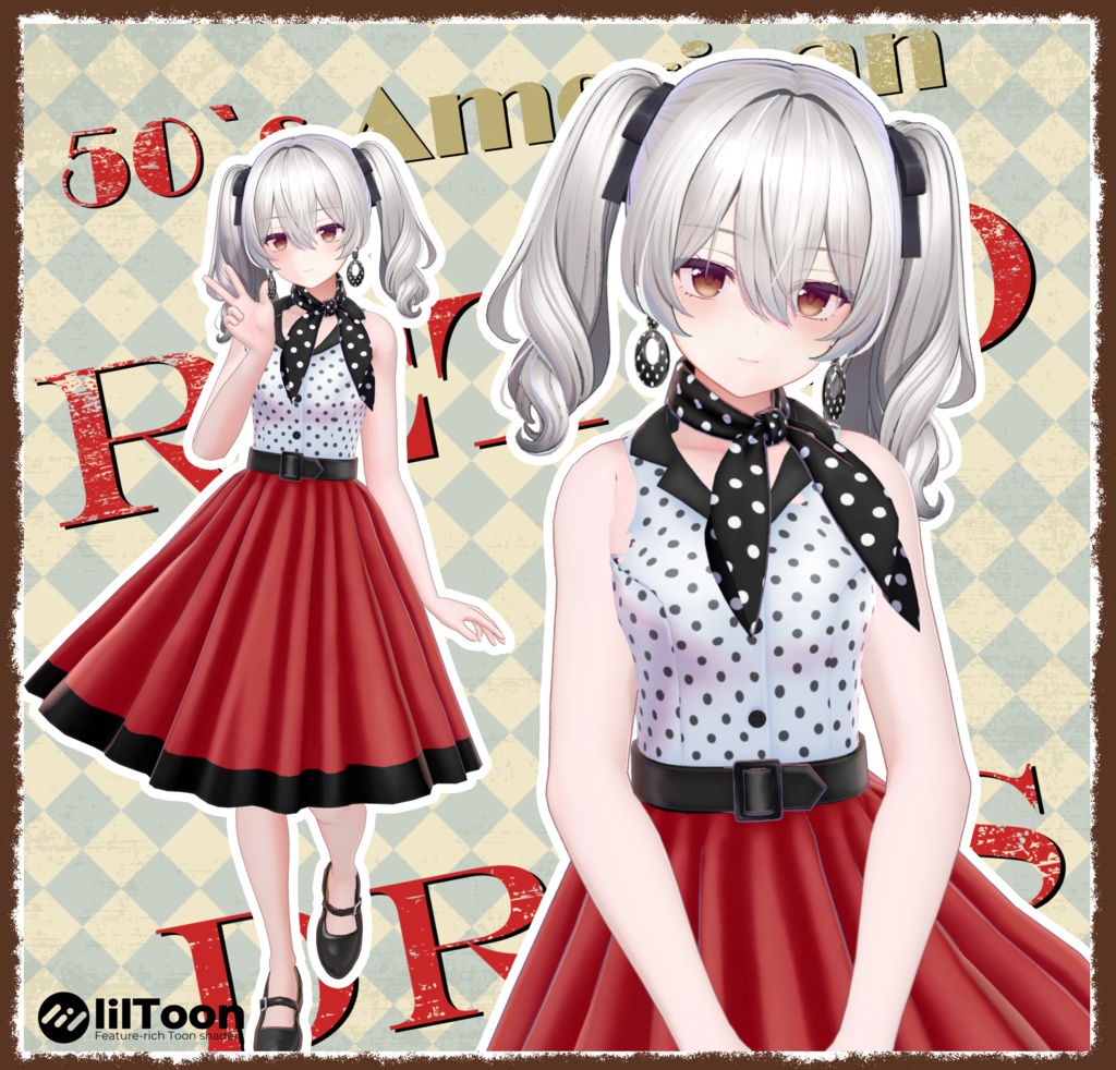 レトロワンピース