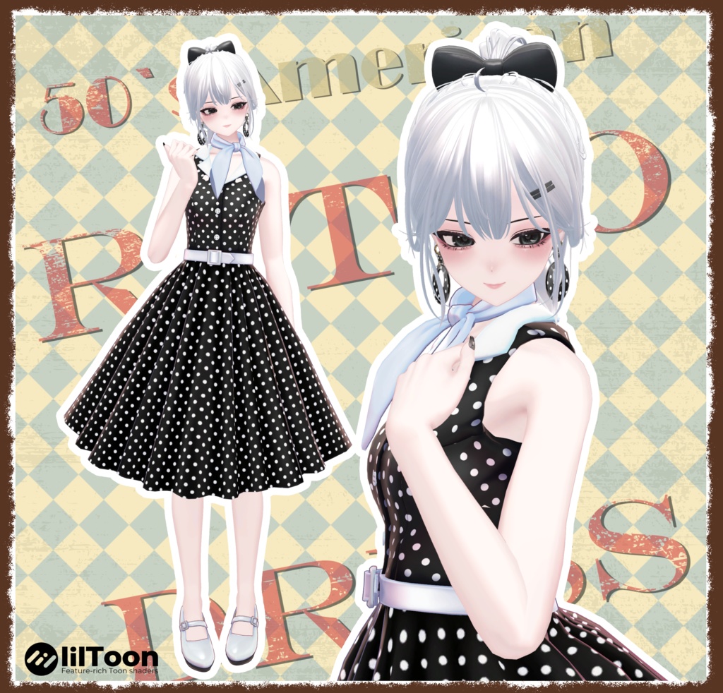 レトロワンピース