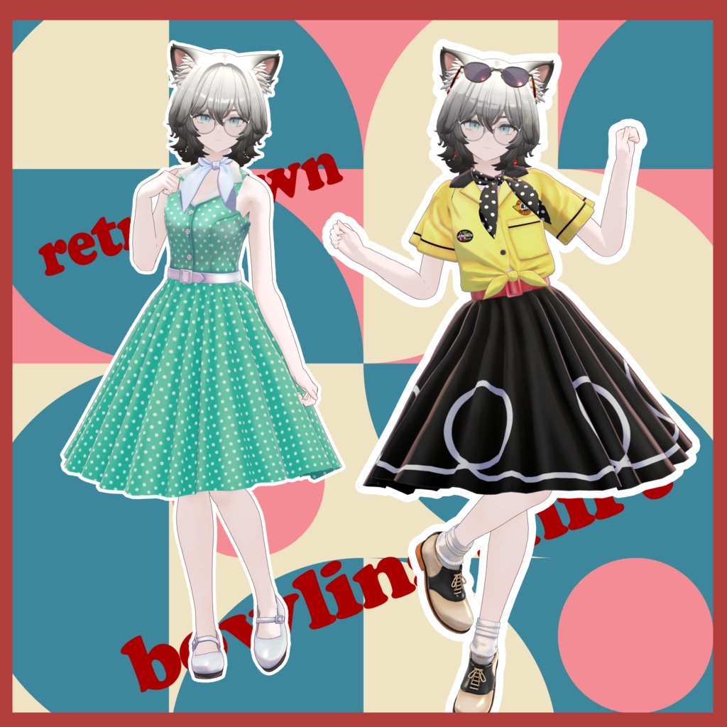 ボーリングシャツセット(21アバター対応)