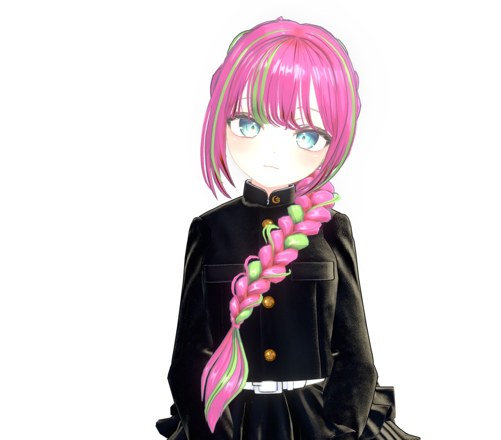 学蘭フリル~月花麗仁~(三つ編みヘアーつき)