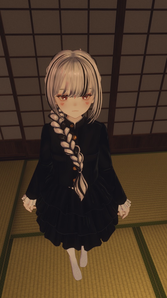 学蘭フリル~月花麗仁~(三つ編みヘアーつき)